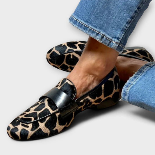 Elsen™ | Orthopedic Leopard Moccasin