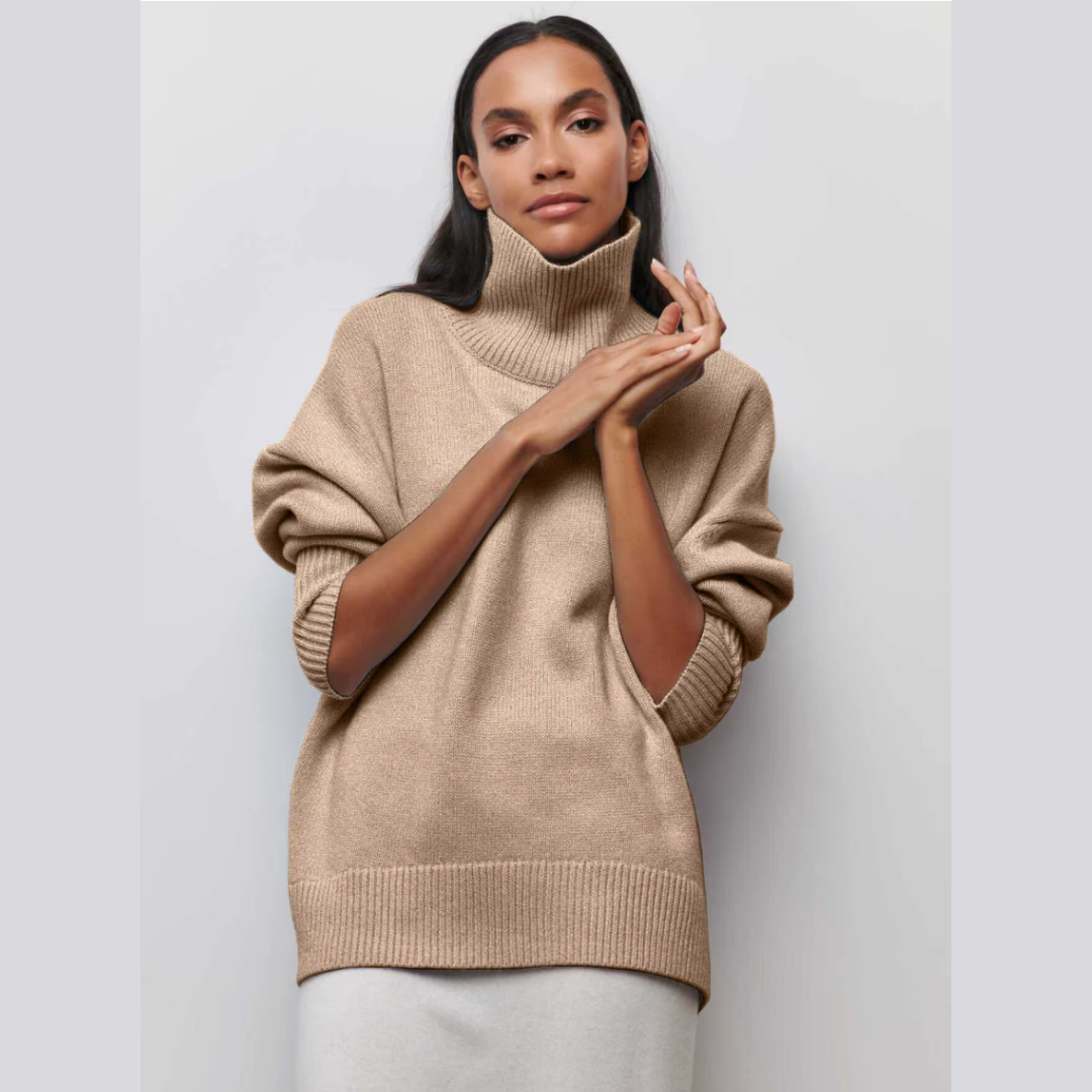 Elsen™ | Lun højhalset sweater