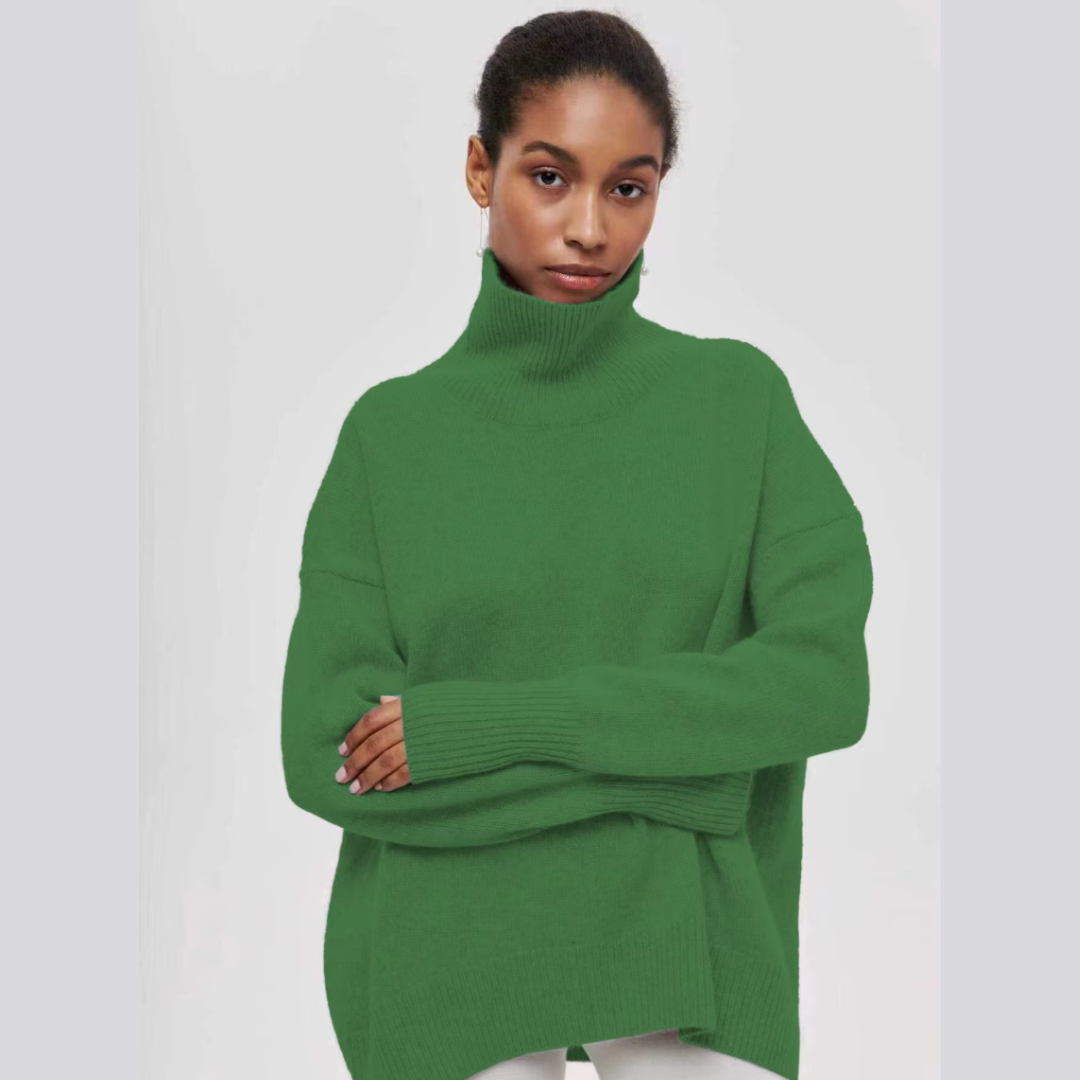 Elsen™ | Lun højhalset sweater