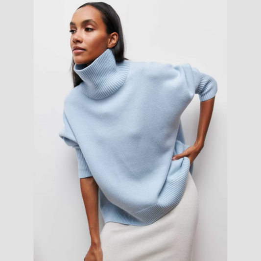 Elsen™ | Lun højhalset sweater