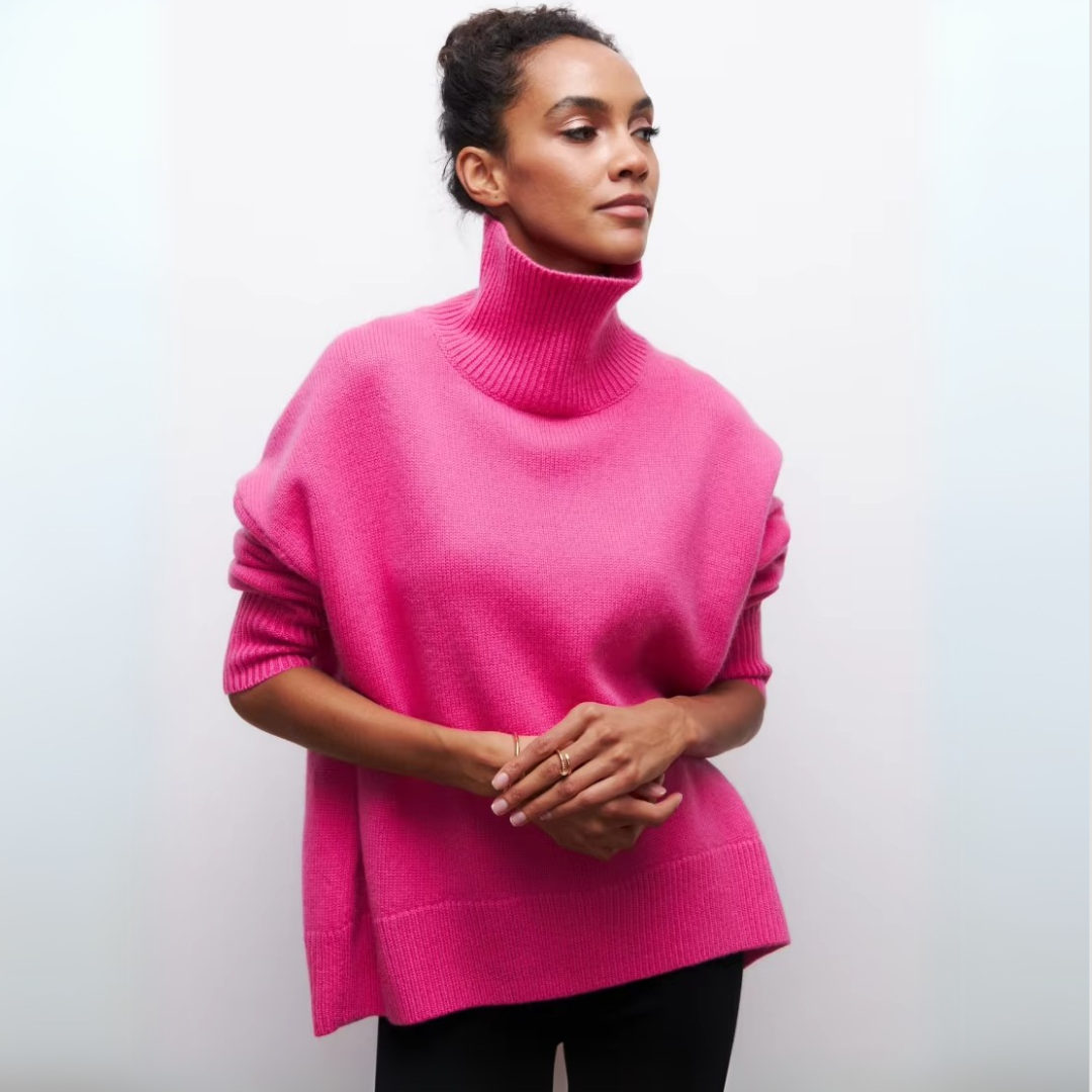 Elsen™ | Lun højhalset sweater