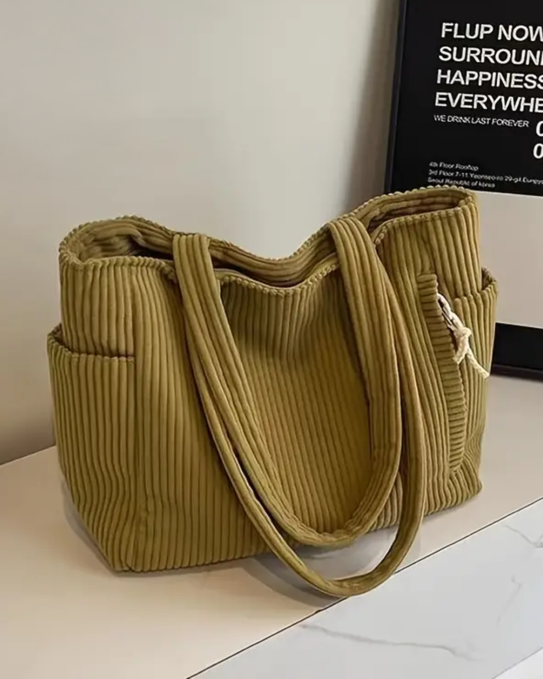 Elsen™ | Stilfuld Casual Skuldertaske med Snordetalje