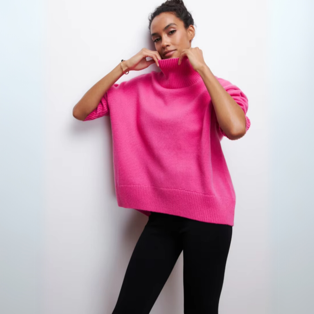 Elsen™ | Lun højhalset sweater