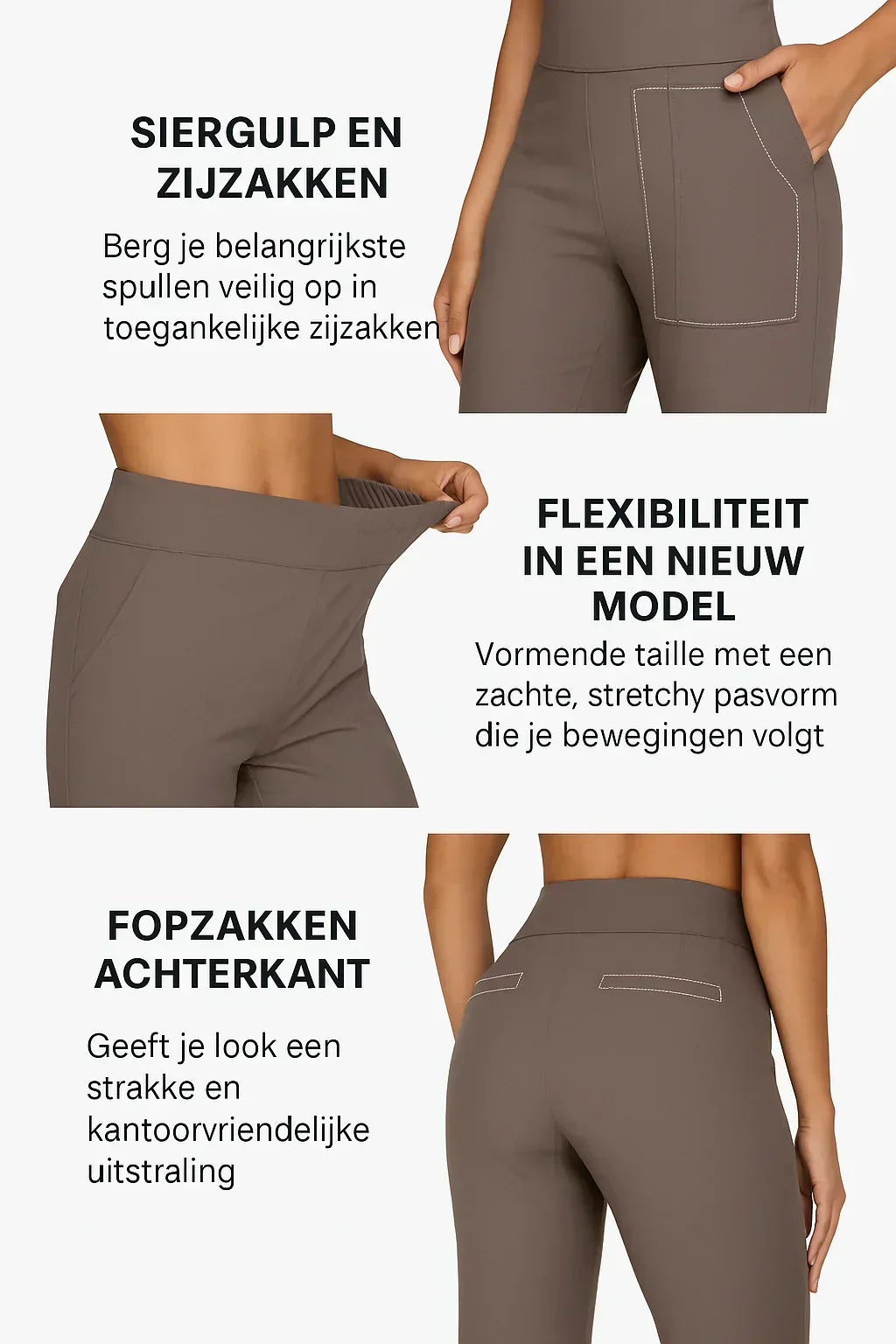 Elsen™ | Elegante bukser i blød jersey